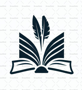 Offenes Buch und Feder